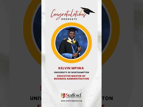 Congratulations to Kelvin Joseph Mpiwa on reaching this significant achievement! #ExecutiveMBA