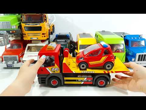 heavy truck car toys Let's take a look at the various Playmobile cars one by one