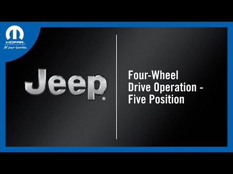 Four Wheel Drive Operation - Five Position | How To | 2025 Jeep Vehicles