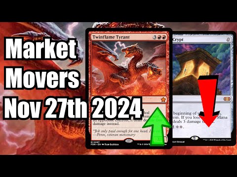 MTG Market Movers - Nov 27th 2024 - New Cards Rise & Mana Crypt Still Sliding Lower!