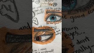 Eye color ballad! {#oldtrend#trend#viral#essa#art#pencilart#alcoholmarkers#drawing#artist}