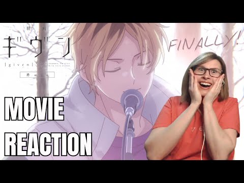 GIVEN: Hiiragi Mix Movie Reaction! THE BOYS ARE BACK!