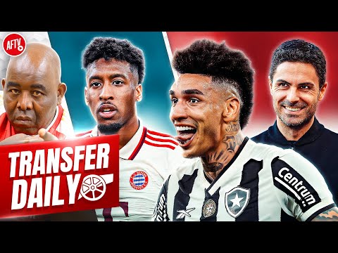 Arsenal’s Loan Offer For Brazilian Striker Rejected Plus Coman Could Replace Saka! | Transfer Daily