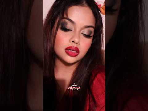 Christmas Glam Idea🎄✨ #makeupvideo