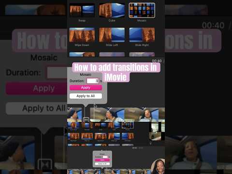 Transitions in iMovie #transitions #imovietutorial #editingtutorial #imovieedit #transitionsedit