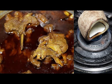 A UNIQUE AND SPECIAL MUTTON CURRY FROM MAHARASTRA | BLACK MUTTON CURRY RECIPE