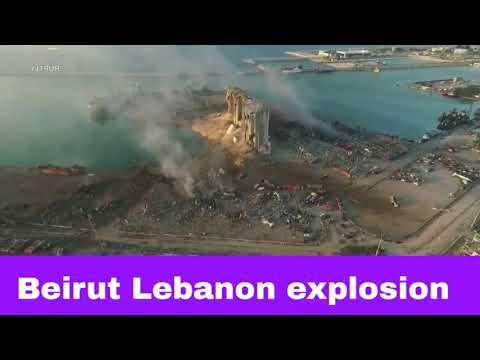 Great explosion in Beirut Lebanon 06-08-2020