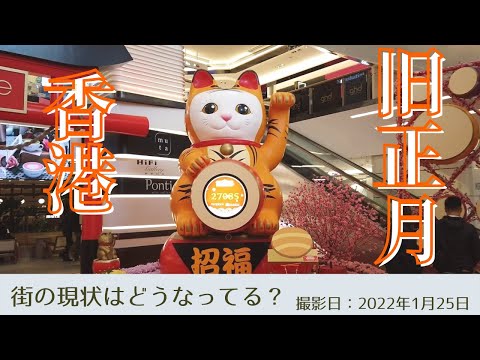 ＜香港＞香港の今をお届けします｜2022年1月25日｜旧正月｜CHINESE NEW YEAR