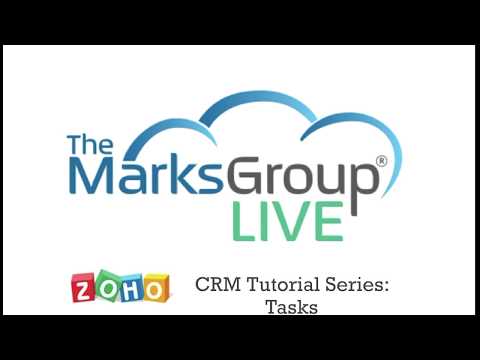 Zoho Tutorial Series: Tasks