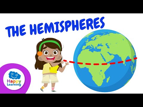 THE HEMISPHERES OF THE EARTH AND THEIR CURIOSITIES | Happy Learning 🌏🌎🧐