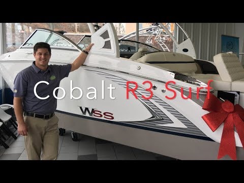 Cobalt R3 Surf - 2018 - Futrell Marine - Presented by Cole Slayton