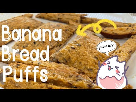 【ENG】 Easy Banana Puff is so easy to make, try it now! #cookingvideo #breakfastrecipe #healthyfood