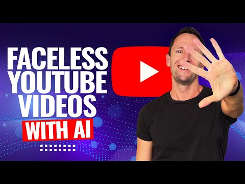 How to Make YouTube Videos Without Showing Your Face - Faceless Videos With AI!