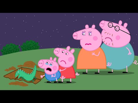 Goodbye Mr. Dinosaur, George Pig | Peppa Pig Funny Animation