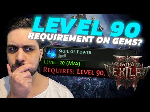 Gems now have HIGHER Level Requirements? - Lightning Skill Teaser Path of Exile 2