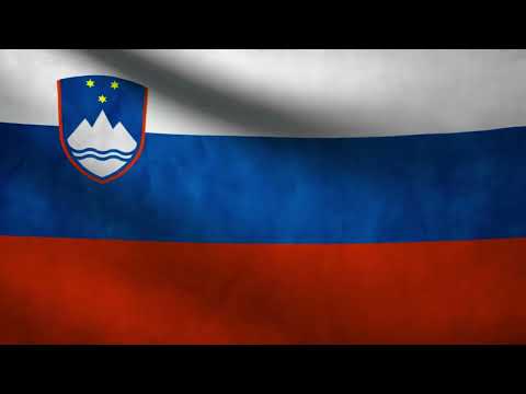 [10 Hours] Slovenia Flag Waving - Video & Audio - Waving Flags