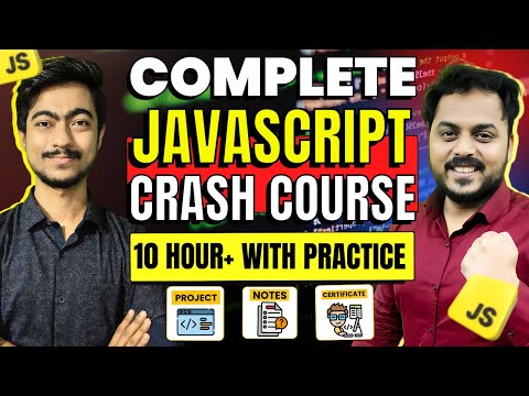 🔥Complete JavaScript Course (2024) &  Project | Notes | Free Certification | Beginner to Pro