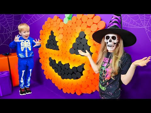 Halloween 🎃👻 Prep Challenge with OLIVER & MOM