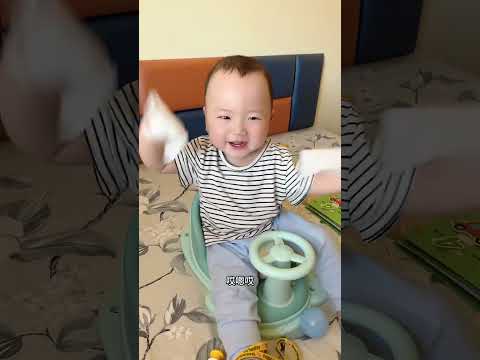 #九月龄宝宝的日常，一天两顿辅食都吃了什么 #带娃日常vlog  #baby #宝宝 #萌娃