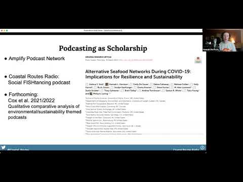 MarSocSci April2021 Coastal Routes: Podcasts and Academia with Dr Hannah Harrison and Emily De Sousa