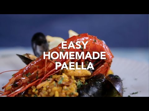 【30分鐘西班牙海鮮飯 30-minute Seafood Paella】