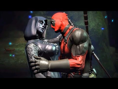 Deadpool and Death Make Out on Underworld Boat (Deadpool Game)