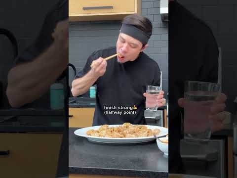 Matt Stonie: Before & After Esther's spicy dumpling challenge 🥵