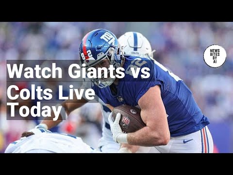 How to Watch Giants vs Colts: Free Streaming and More!