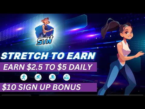 Get paid $2.5 to $5 daily to workout|Stretch to earn fitness App.