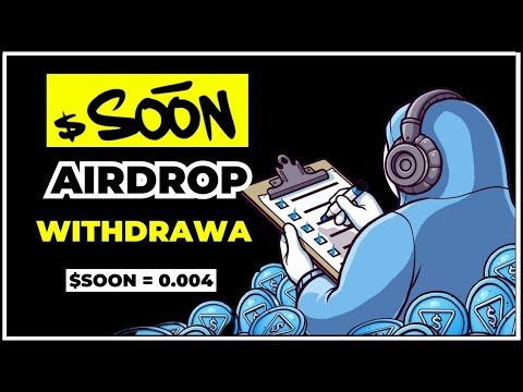 Ton Station Airdrop Withdrawal || How To Withdraw $SOON Token #tonstation #soonairdrop