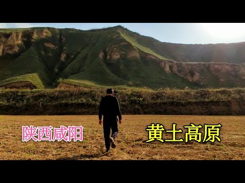 陕西咸阳乾县，黄土高原的山沟里，只有一条土路可走【背包走遍中国】