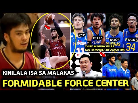 Formidable Center Kai Sotto Kinikilala isa sa Malakas. Gilas Frontcourt mas lalakas Boatwright sa...