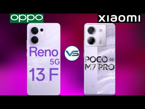 Oppo Reno 13 F 5G VS Poco M7 Pro 5G | Poco M7 Pro 5G VS Oppo Reno 13 F 5G