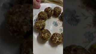 Hebbars kitchen sugar free dry fruit ladoo Yummy Easy healthy Thank you 😊