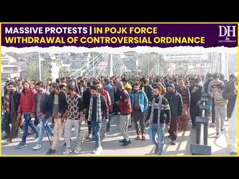 Massive protests in PoJK force withdrawal of controversial ordinance