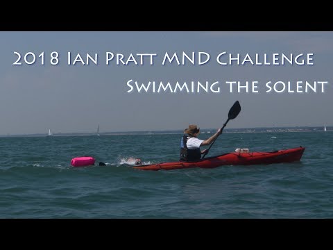 2018 Swimming the Solent - Ian Pratt MND challenge