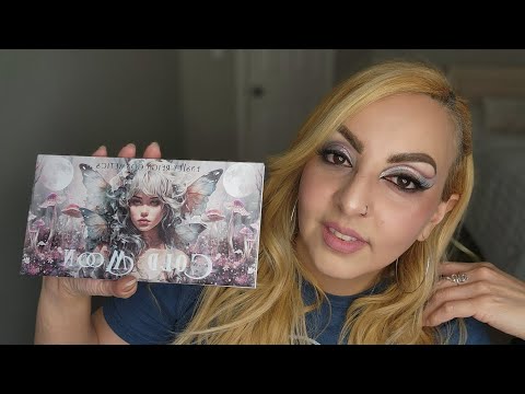 Ensley Reign Cosmetics- Cold Moon -        Two Looks-Talk Through Cut Crease