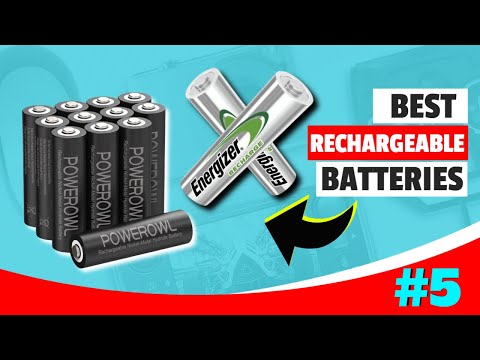 Top 5 Best Rechargeable Batteries In 2023!🔋EBL, POWEROWL, Energizer, Duracell & Eneloop