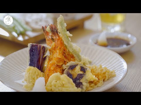 櫻花蝦炸蝦｜Fried Sergestid Shrimp｜エビフライ｜食譜｜天婦羅｜4K [Eng Sub]