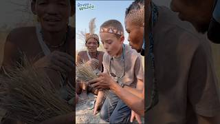 Bushman 🔥FIRE CHALLENGE🔥 - Kids Wild Africa Safari