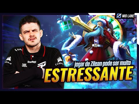 Jogar de ZILEAN pode ser uma PROVAÇÃO DIVINA! ⏰