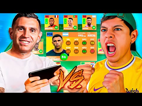 EDSON FDB vs DIBU MARTÍNEZ en DREAM LEAGUE SOCCER 2024 😱 *El video más locoooo*