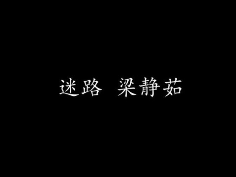 迷路 梁静茹 (歌词版)