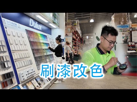 刷漆改色，准备出发圣诞假期(新西兰 Harold Vlog 886)