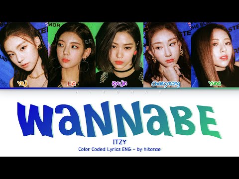 ITZY – WANNABE (English Ver.) Color Coded Lyrics