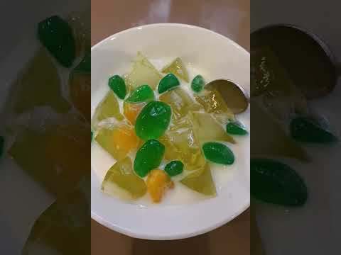 Jelly Ace with kaong #yummydessert #panlasangpinoy #highlights #followers #foryou