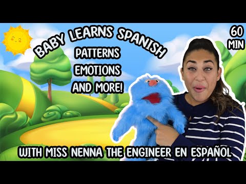 Baby Educational Spanish Video about Emotions and more with Miss Nenna the Engineer | All in Spanish