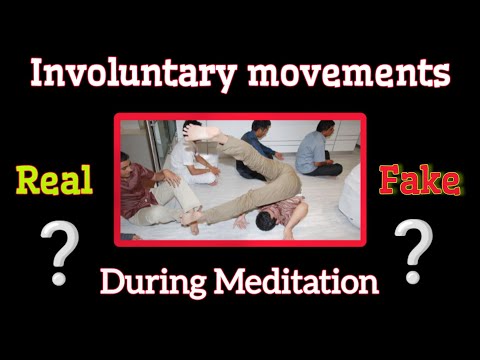 Real involuntary movements during meditation 😱