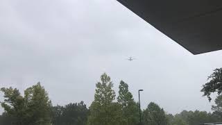 Tropical storm Michael: RDU incoming plane jbu2383 October 11th @ 12:53hrs