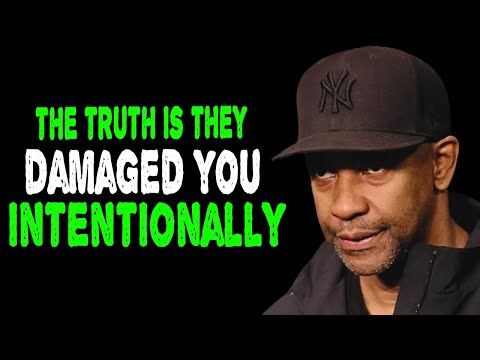 DON'T GIVE THEM A SECOND CHANCE - THEY DAMAGED YOU INTENTIONALLY - DENZEL WASHINGTON